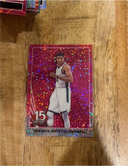 2025 Leaf National Convention #1990 Giannis Antetokounmpo — front