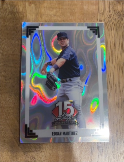 2025 Leaf 15th NSCC National #1991 Edgar Martinez — front