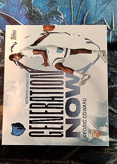 2025 Topps Generation Now #GEN-NOW Cedric Coward — front