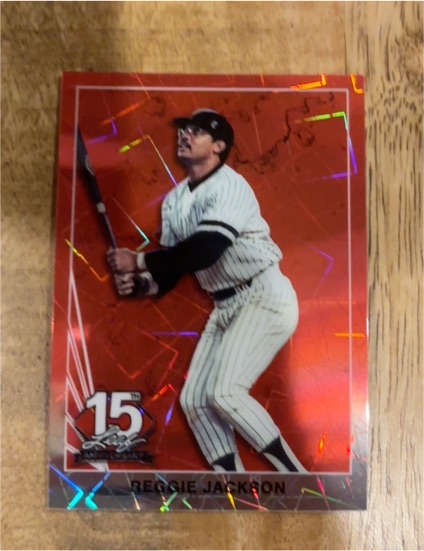 2025 Leaf 15th NSCC National 1990 Reggie Jackson — front