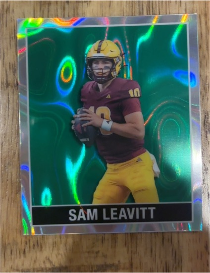 2025 Leaf 15th Anniversary NSCC Sam Leavitt #10 — front