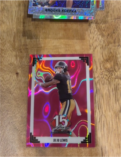 2025 Leaf 15th Anniversary #91B86 Ju Ju Lewis — front