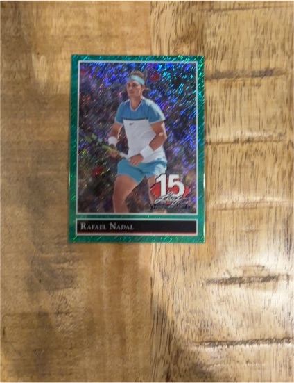 2025 Leaf 15th Anniversary #92B134 Rafael Nadal — front