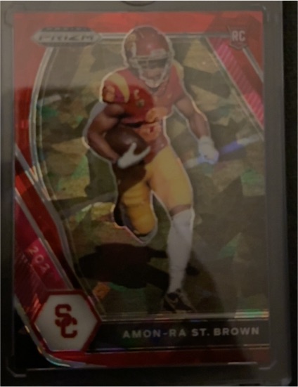 2021 Panini Prizm Draft Picks #133 Amon-Ra St. Brown — front