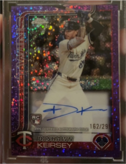 2025 Topps Chrome #RA-DK Dashawn Keirsey — front