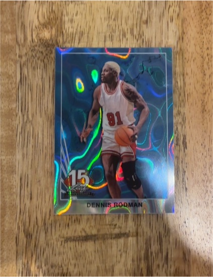 1990 Leaf National Convention #15 Dennis Rodman — front