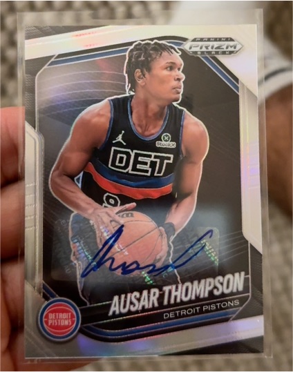 2024-25 Panini Prizm Black #90 Ausar Thompson — front
