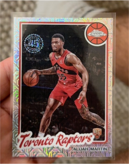 2025-26 Topps Chrome #TC-AM Alijah Martin — front