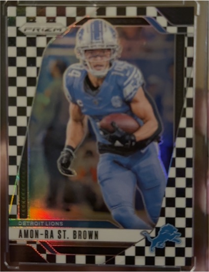 2024 Panini Prizm #95 Amon-Ra St. Brown — front