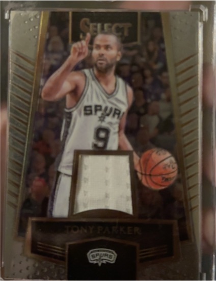 2016-17 Select Basketball #16 Tony Parker — front