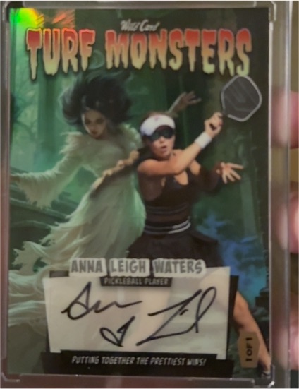 2025 Wild Card Haunted Hits Turf Monsters #Anna Leigh Waters — front