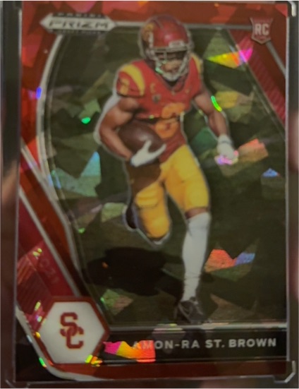 2021 Panini Prizm Draft Picks #133 Amon-Ra St. Brown — front