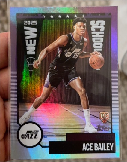 2025-26 Topps Basketball New School #NS-5 Ace Bailey — front