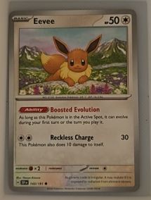 2025 Pokémon Prismatic Evolutions #074 Eevee — front