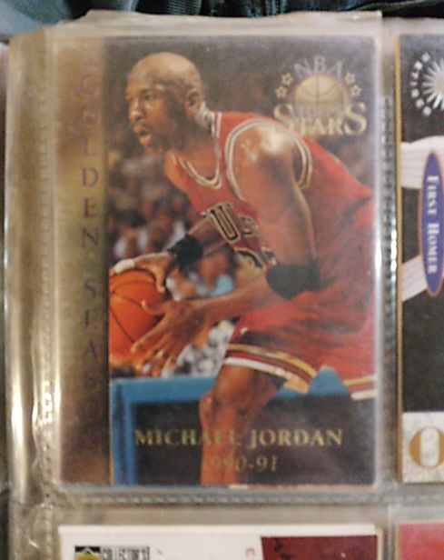 1996 Topps NBA Stars #74 Michael Jordan Golden Season — front