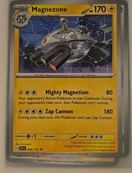 2023 Pokémon SV08: Surging Sparks #060 Magnezone — front