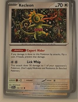 2023 Pokémon SV08 Surging Sparks #150 Kecleon — front