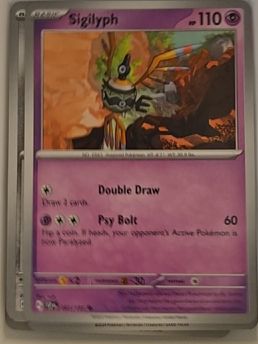 2024 Scarlet & Violet Surging Sparks #081 Sigilyph — front