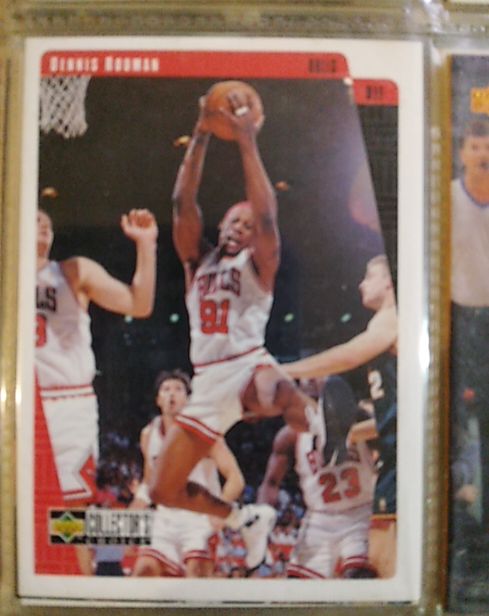 1997-98 Upper Deck Collector's Choice #17 Dennis Rodman — front