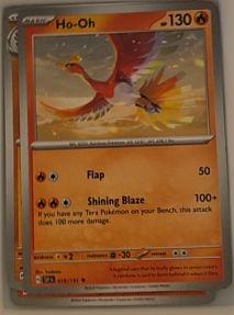 2024 Pokémon SV08 Surging Sparks #019 Ho-Oh — front