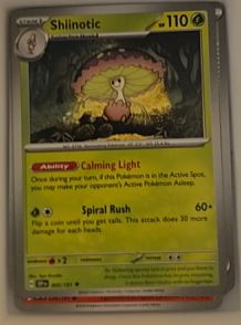 2024 Pokémon SV08 Surging Sparks #009 Shiinotic — front