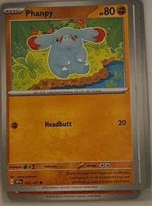 2024 Scarlet & Violet SV08: Surging Sparks #102 Phanpy — front