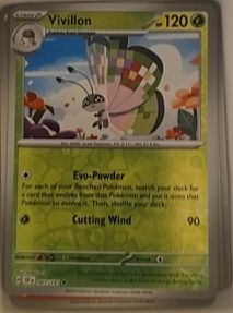 2023 Pokémon Scarlet & Violet Surging Sparks #007 Vivillon — front