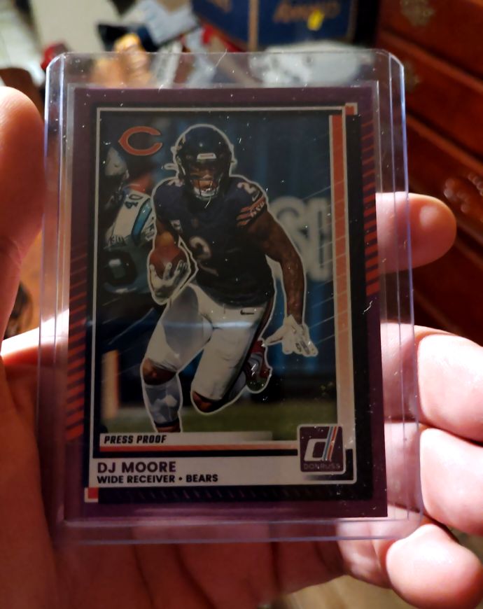 2025 Donruss #155 DJ Moore — front