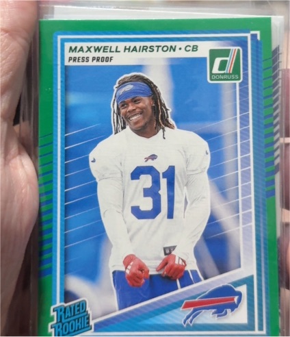 2025 Donruss #362 Maxwell Hairston — front