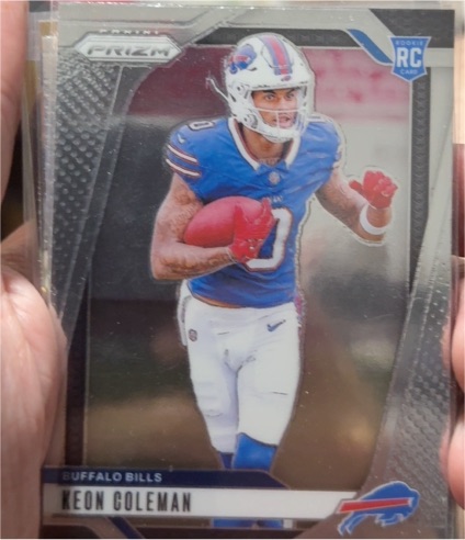 2024 Panini Prizm #362 Keon Coleman — front
