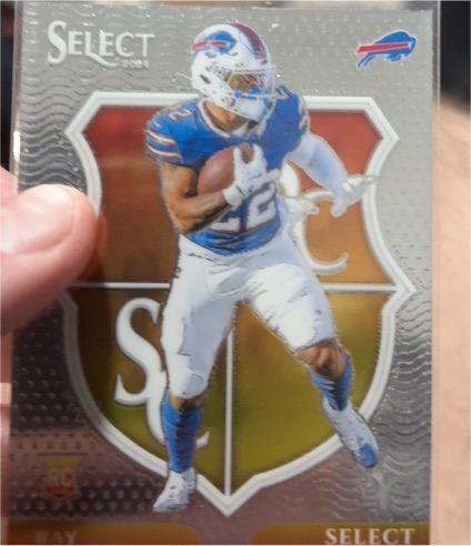 2024 Panini Select #22 Ray Davis Select Certified Rookies — front