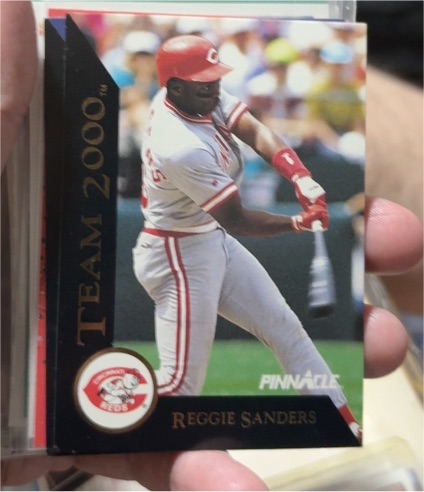 1992 Pinnacle Team 2000 #70 Reggie Sanders — front