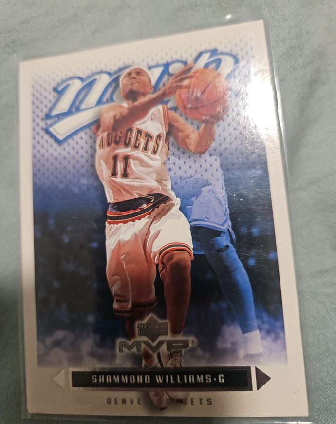2003-04 Upper Deck MVP #38 Shammond Williams — front