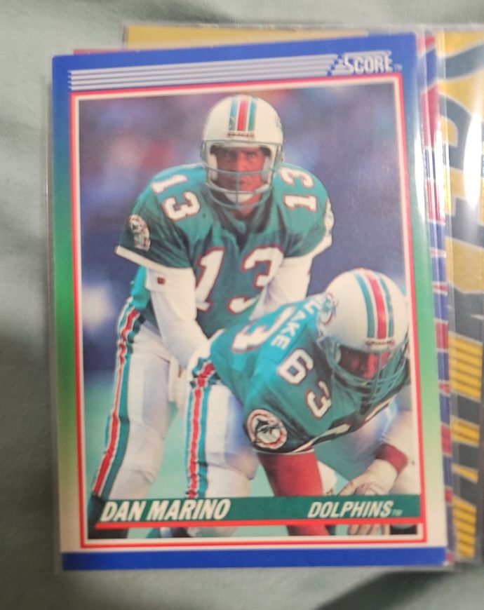 1990 Score #13 Dan Marino — front