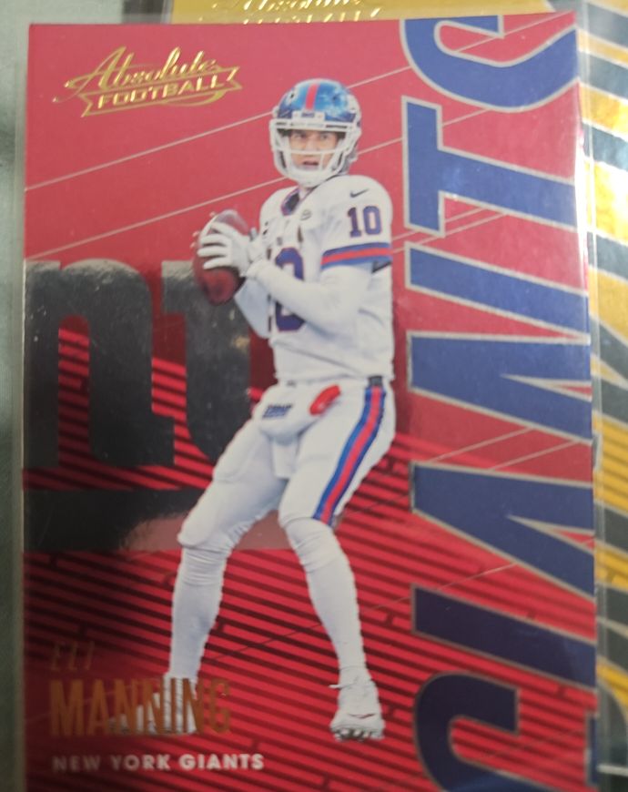 2018 Panini Absolute Football #71 Eli Manning — front