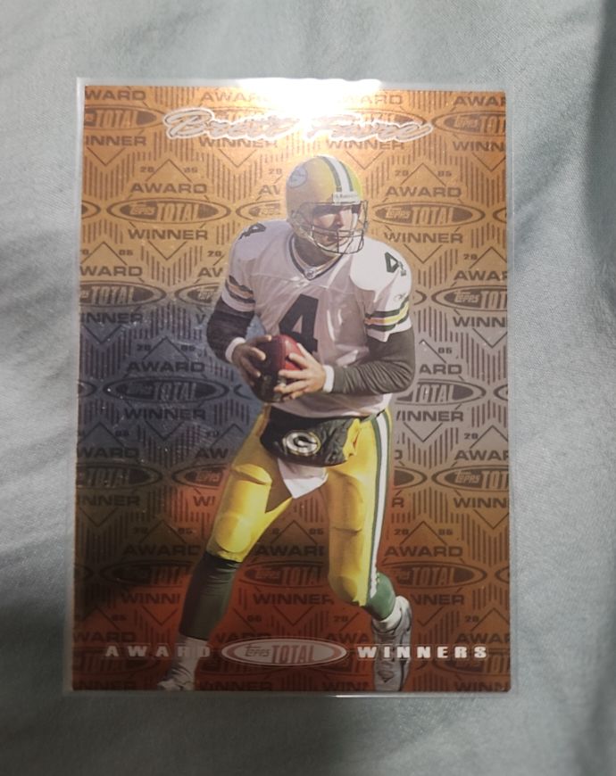 2006 Topps Total #AW3 Brett Favre Award Winners — front
