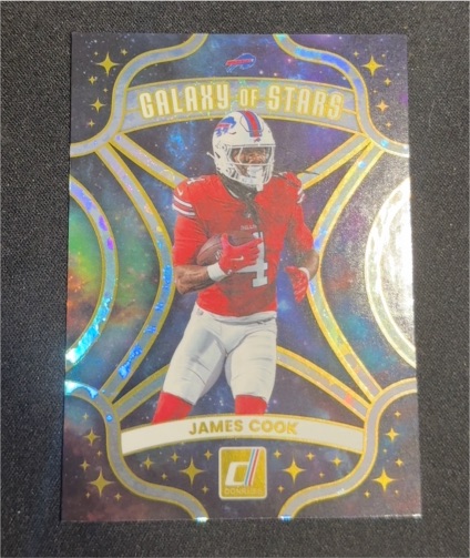 2025 Panini Donruss Galaxy Of Stars #14 James Cook — front