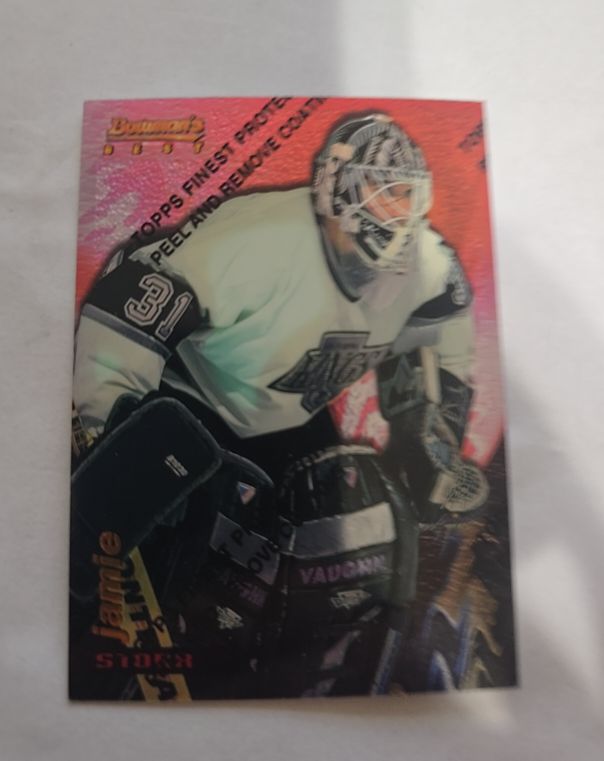 1994-95 Topps Finest Bowman's Best #7 Jamie Storr — front