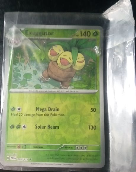 2025 Pokémon Prismatic Evolutions #002 Exeggutor — front