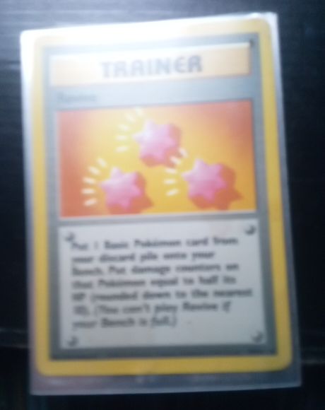 1999 Pokémon #89 Revive — front