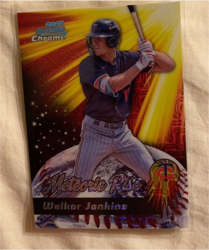 2025 Bowman Chrome #MR-6 Walker Jenkins — front