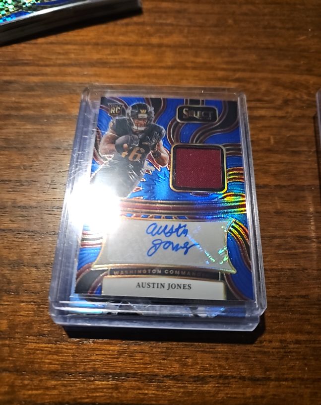 2024 Panini Select #RSM-AJS Austin Jones — front