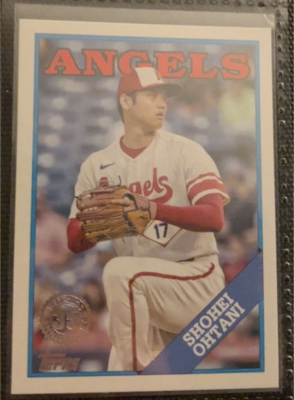 2023 Topps Series 1 1988 Topps #T88-66 Shohei Ohtani — front