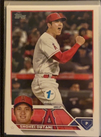 2023 Topps Series 1 #17 Shohei Ohtani — front