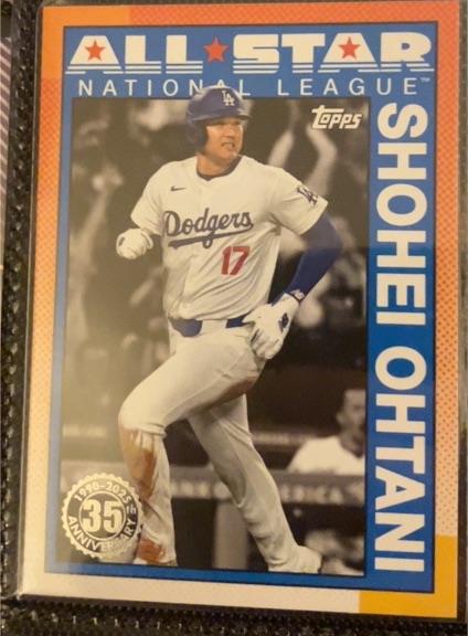 2025 Topps Series 2 1990 Topps 35th Anniversary All-Stars #90AS-2 Shohei Ohtani — front