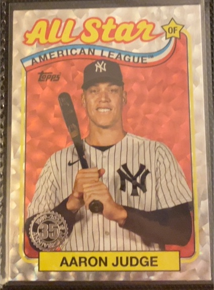 2024 Topps Series 2 1989 All Star Silver Foil #89ASB-47 Aaron Judge — front