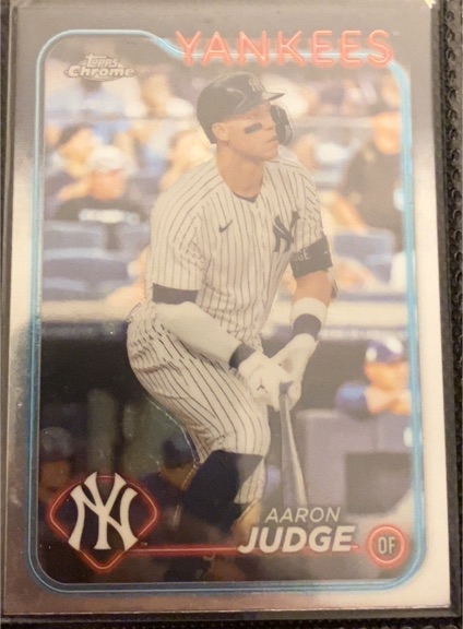 2024 Topps Chrome #50 Aaron Judge — front