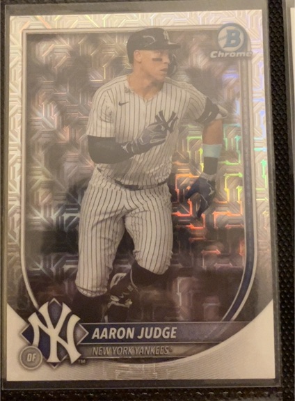 2025 Bowman Chrome #99 Aaron Judge — front