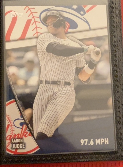2024 Topps #SS-4 Aaron Judge Significant Statistics — front
