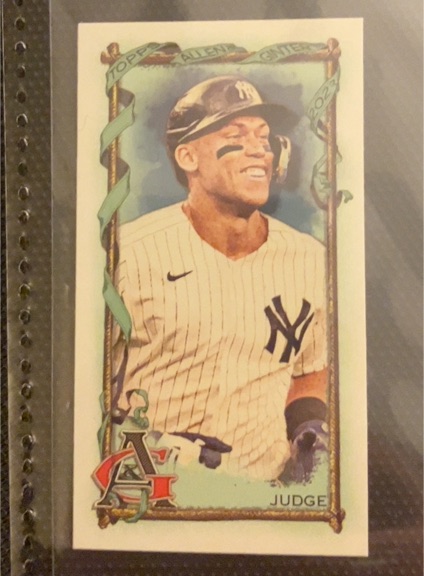 2023 Topps Allen and Ginter Mini #69 Aaron Judge — front